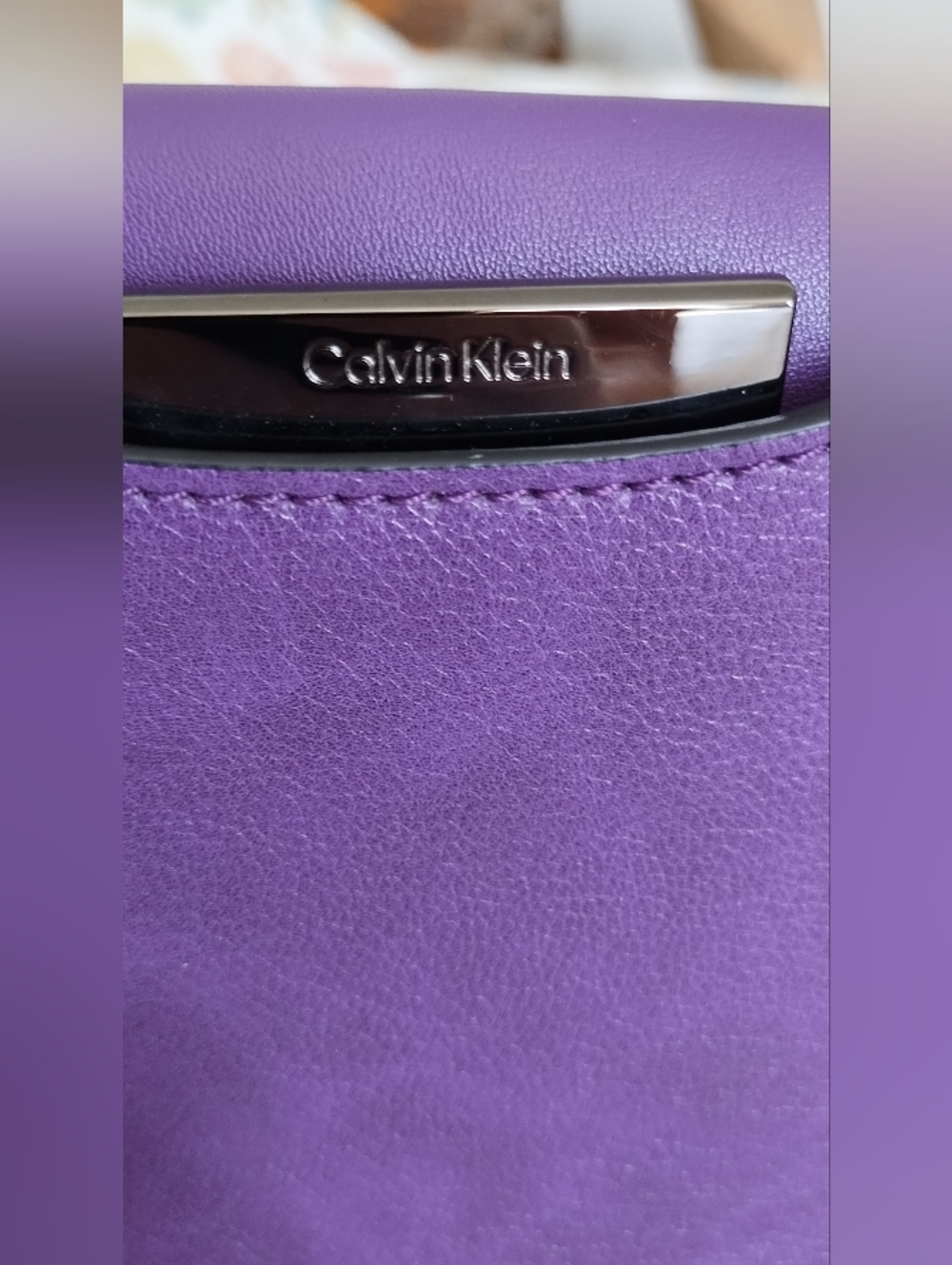 Calvin Klein Purple Crossbody